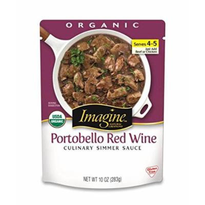 Imagine Culinary Simmer Sauce, Portobello Red Wine, 10 Ounce (Pack of 6)