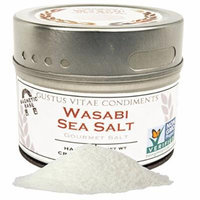 Wasabi Sea Salt, Non-GMO, 3.1 oz, Gourmet Salt