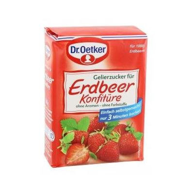 Dr. Oetker Gelierzucker Erdbeer ( Gelling Sugar for Strawberries ) 500g