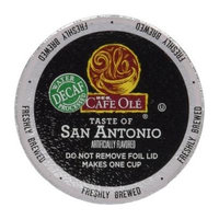 HEB Cafe Ole Coffee K-Cup 12ct Box (Pack of 4) (48 K-Cups) (Decaf - San Antonio - Medium Bodied (subtle undertones of cinnamon and chocolate))