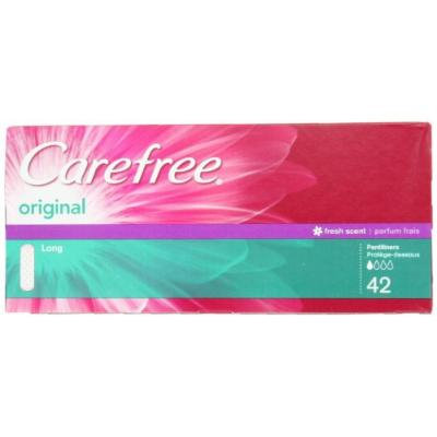 Carefree Original Long Scented, 42-count (Pack of 2)