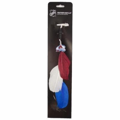 NHL Colorado Avalanche Feather Hair Clip