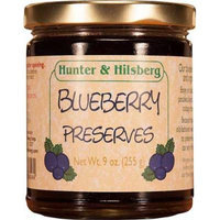 Hunter & Hilsberg Preserves, Blueberry, 9 Ounce