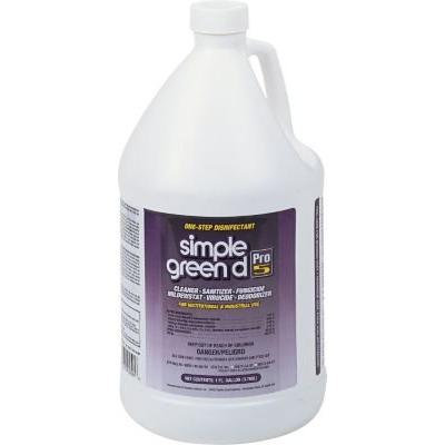 Simple green d® Pro 5 One Step Disinfectant, Unscented, 1 gal.