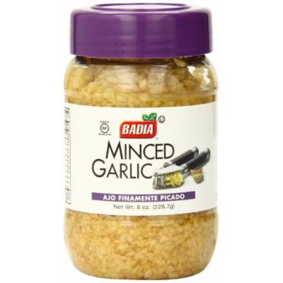 Badia Minced Garlic in Water, 8 Ounce (Pack of 12)
