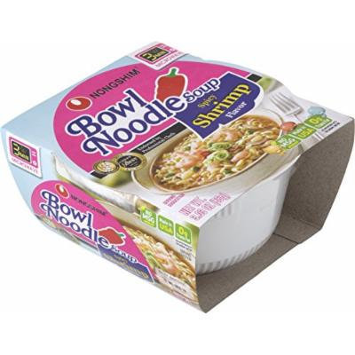 Nongshim Bowl Instant Noodle Soup Assorted Flavors (Spicy Shrimp)