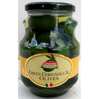 Cinquina (6 pack) Green Cerignola (3g giant size) 580ml jars whole olives from Italy