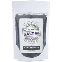Hawaiian Black Lava Finishing Salt (5oz pouch Fine Grain)