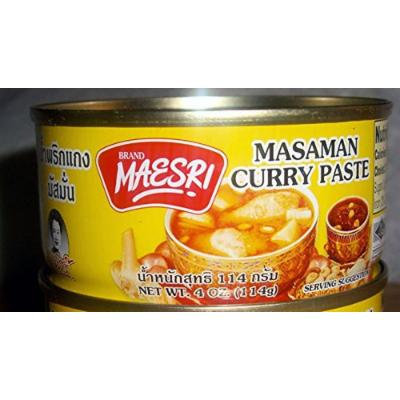 Thai Massaman Curry Maesri 6 Packs (4 Oz. X 6) มัสมั่น