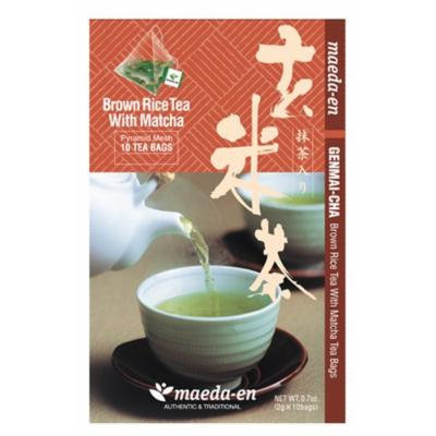 Maeda-En Genmaicha Tea Bags, 10-Ounce