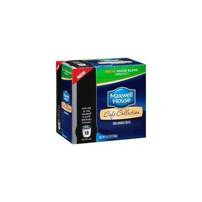 Maxwell House Cafe Collection Decaf House Blend Coffee K-Cups