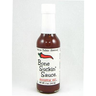Bone Suckin' Hiccuppin' Hot Sauce (Pack of 6)