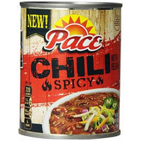 Pace Chili, Spicy with Beans, 14.5 Ounce (Pack of 12)