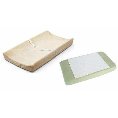 Summer Infant Ultra Plush Change Pad Cover with Waterproof Pad, Ecru