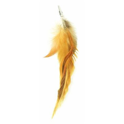 Designer Feathers 12743 Feather Hair Extension, Bleached Cocktail