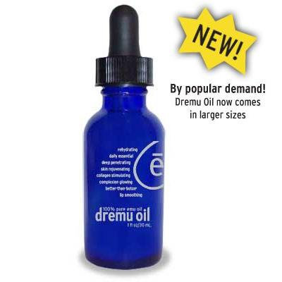 Dremu Oil Serum 2 oz. The Only Triple Refined Emu Oil - Beware of Imitations (2 Oz)