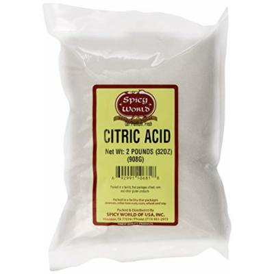 Spicy World Pure Food Grade Citric Acid, 2 Pound