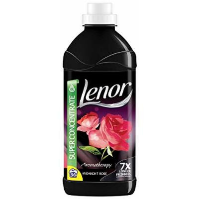 Lenor Aromatherapy Midnight Rose, Super Concentrated Fabric Softener 36 Wash Loads, 900ml - 4 COUNT (4 x 36 Wash Loads)