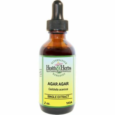 Alternative Health & Herbs Remedies Agar Agar, 1-Ounce Bottle (Pack of 2)