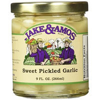 Sweet Pickled Garlic 2 Jars / Jake and Amos