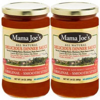 Mama Joe's Delicious Gourmet Marinara Sauce - Original (Spicy Hot). All Natural Gluten Free. Cooking Sauce. For Spaghetti, Pasta etc. Low Sodium. 2 Pack - 24oz Big Jars