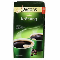 Jacobs Kronung Ground Coffee, 17.6-Ounce Vacuum Pack