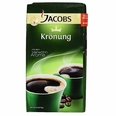 Jacobs Kronung Ground Coffee, 17.6-Ounce Vacuum Pack