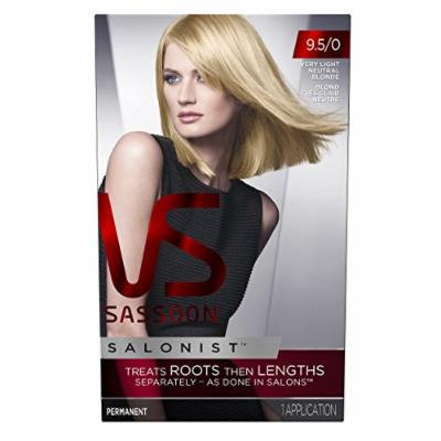 Vidal Sassoon Salonist Hair Colour Permanent Color Kit, 9.5/0 Very Light Neutral Blonde