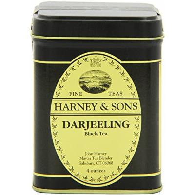 Harney & Sons Darjeeling Loose Leaf Tea, 4 Ounce Tin - Pack of 6