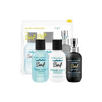 Bumble and Bumble Surf Foam Wash Shampoo Creme Rinse Conditioner & Surf Spray 1.7oz Travel Set
