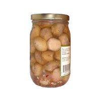 Jake & Amos Hot Garlic Mushrooms, 16 Ounce - 3 Pack