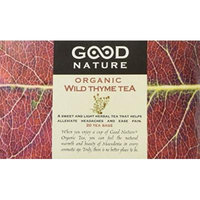 Good Nature Organic Wild Thyme Tea, 1.07 Ounce