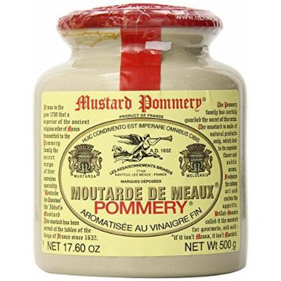 Pommery Mustard de Meaux 17.6 oz (4 PACK)