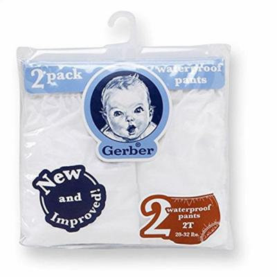 Gerber Waterproof Baby Pants, 2 Pk, Vinyl (18 mo/24-28 lbs)