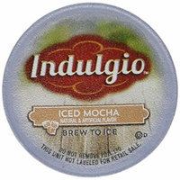 Indulgio Iced Mocha Single Serve Brew Kcups - 12ct