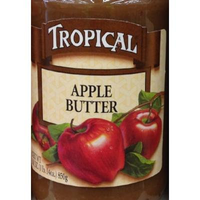 30oz Tropical Apple Butter, No Preservatives, No Artificial Coloring, No Artificial Flavorings