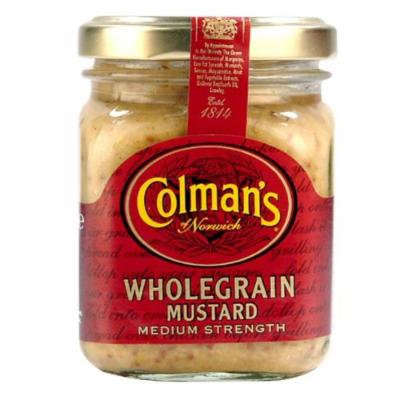 Colman's of Norwich Wholegrain Mustard Medium Strength 6 x 150ml
