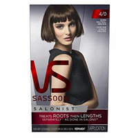 Vidal Sassoon Salonist Hair Colour Permanent Color Kit, 4/0 Dark Neutral Brown