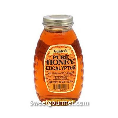 Gunter's Pure Eucalyptus Honey, 16 Oz