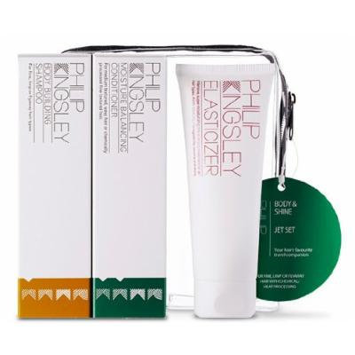 Philip Kingsley - Hair Care -Body & Shine Jet Set: Shampoo 75ml + Conditioner 75ml + Elasticizer 75ml 3pcs Philip Kingsley