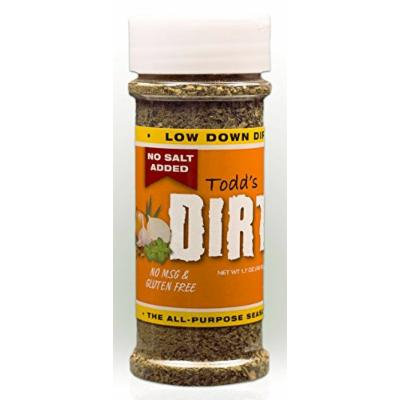 Todd's Dirt Low Down Dirt Ultimate All-Purpose Seasoning, 2.25 Ounce