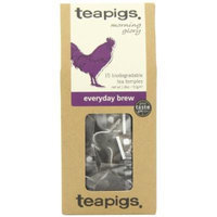 Teapigs Everyday Brew English Break - Made of Whole Leaf Only - 15 Teabags (Pack of 2)