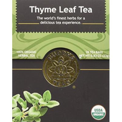 Thyme Leaf Tea - Organic Herbs - 18 Bleach Free Tea Bags