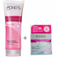 POND's White Beauty Pearl Cleansing + Flawless Dewy Rose Gel Set