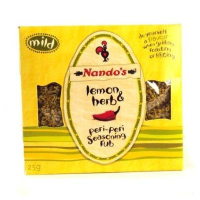 Nando's Lemon & Herb Peri-Peri Seasoning Rub 25G