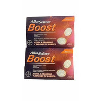 Alka Seltzer Boost Ayuda a Reanimar y Reponer Tu Cuerpo (Dos Cajas)