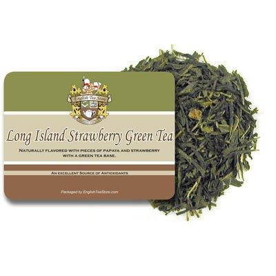 Long Island Strawberry Green Tea - Loose Leaf - 16oz