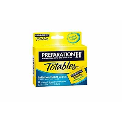Preparation H Totables, Hemorrhoidal Wipes with Witch Hazel
