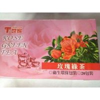 Tradition Tea, Rose Green Tea, 20 bag Units (Pack of 6)