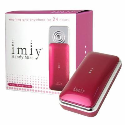 imiy Handy Mist - 24 Hours Nanomist Facial Skin Steam Care - Nano Particle Generator -(Vivid Pink)